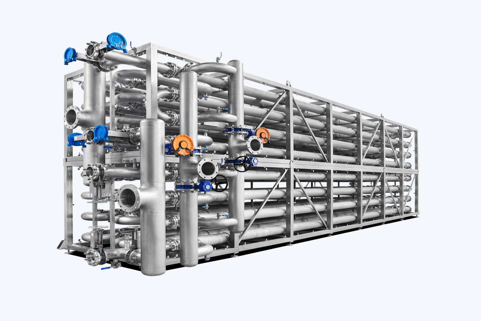 Heat exchangers for viscous sludge