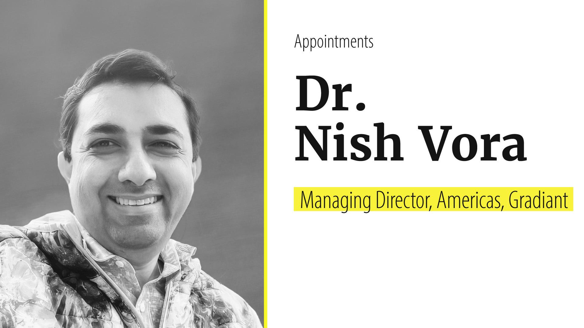 Gradiant names water industry veteran Nish Vora to lead Americas expansion
