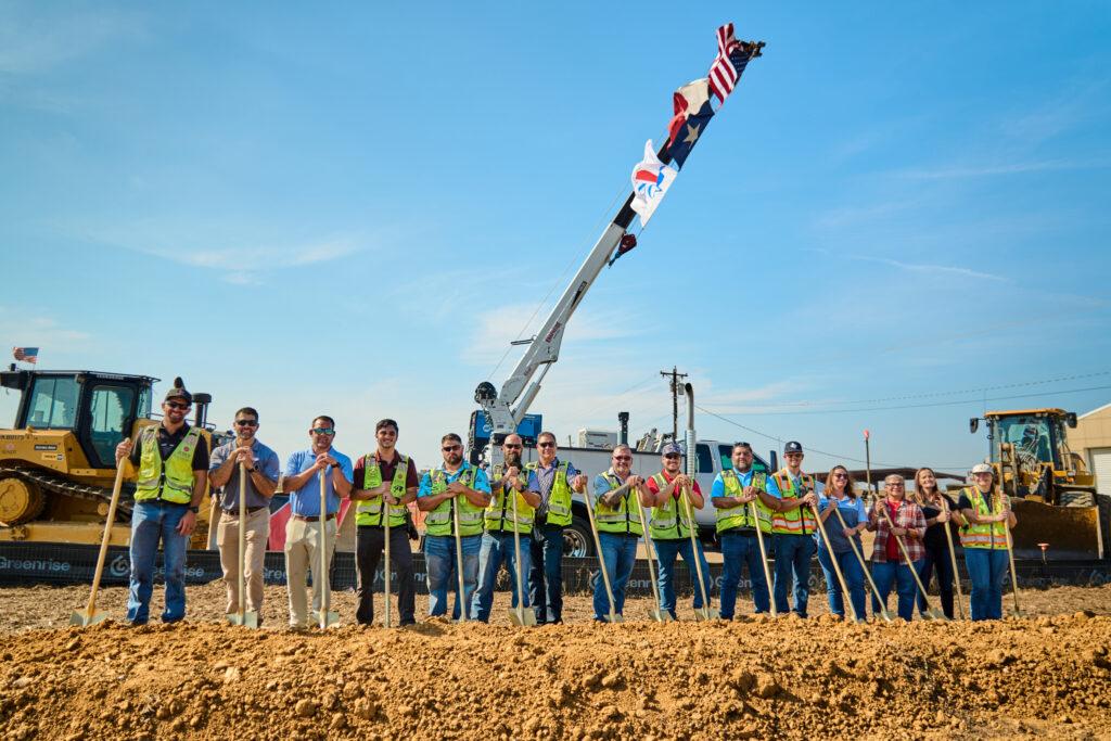 Sundt breaks ground on Denton wastewater plant expansion