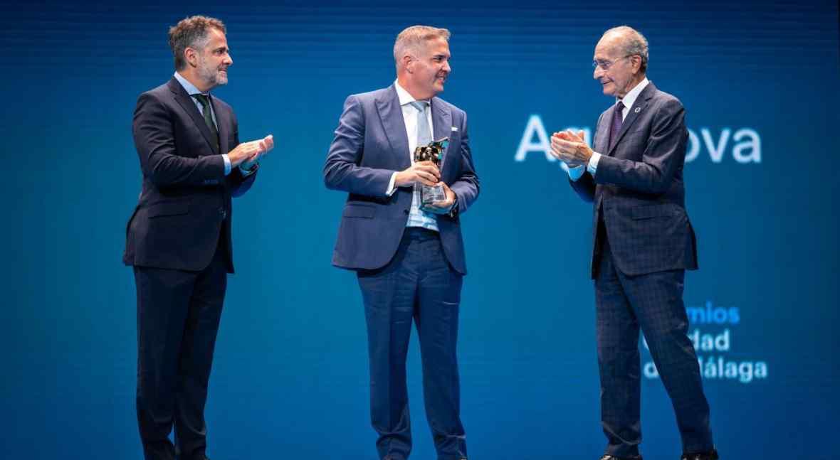 Aganova receives the 2026 City of Málaga Award for Innovation and Technology